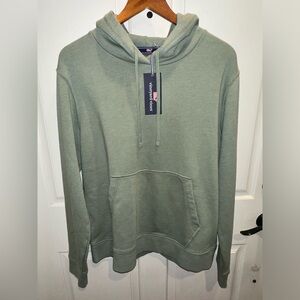 Vineyard Vines Core Blank Hoodie Sage Olive Men’s Size Medium 1k002479-792
